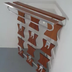 Mid Century Teak Wardrobe With Hat & Coat Rack, 1960 -Storage Furniture Sales 2024 mid century teak wardrobe with hat coat rack 1960 sku78755461 0 10