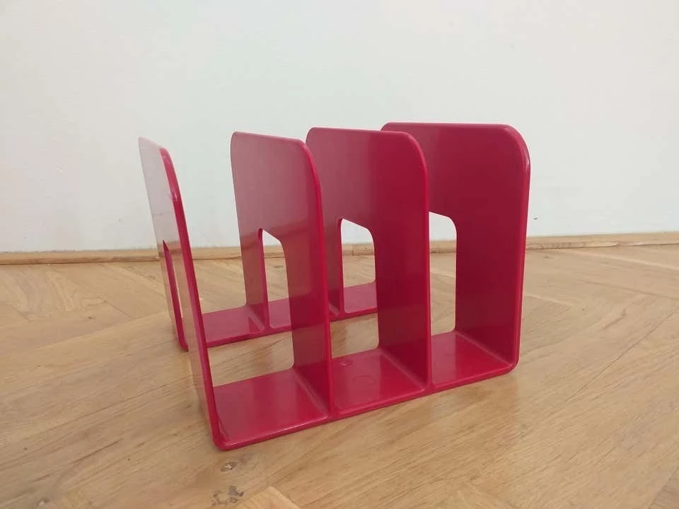 Mid Century Vinyl Rack Design Sven Eric Juhlin For Gustavsberg, Sweden, 1970s. 2 Mid Century Vinyl Rack Design Sven Eric Juhlin For Gustavsberg, Sweden, 1970s. - Image 2