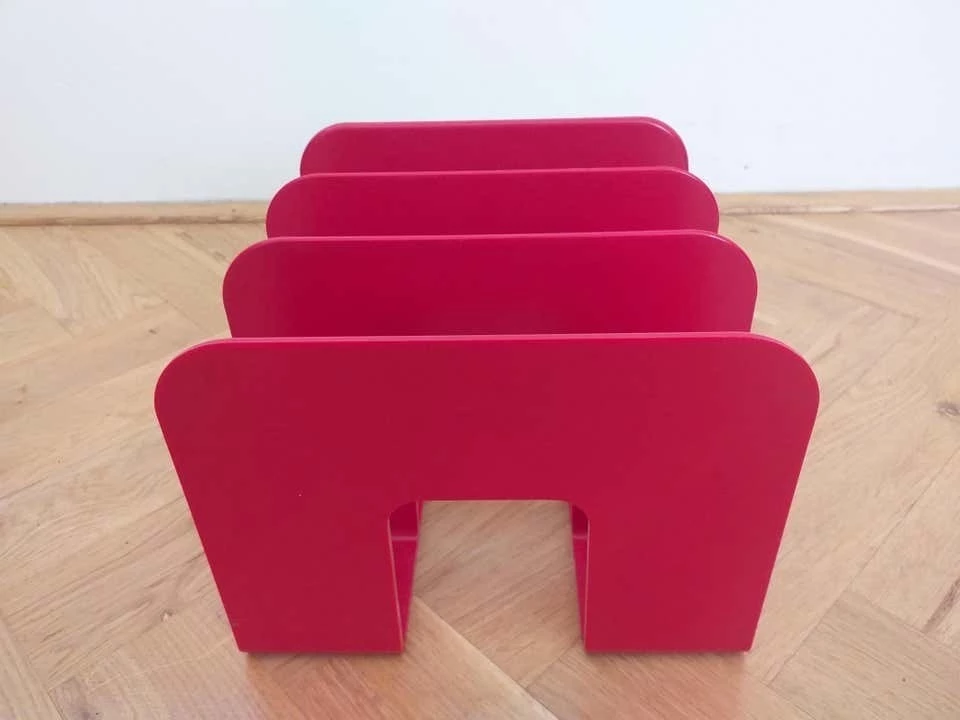 Mid Century Vinyl Rack Design Sven Eric Juhlin For Gustavsberg, Sweden, 1970s. 4 Mid Century Vinyl Rack Design Sven Eric Juhlin For Gustavsberg, Sweden, 1970s. - Image 4