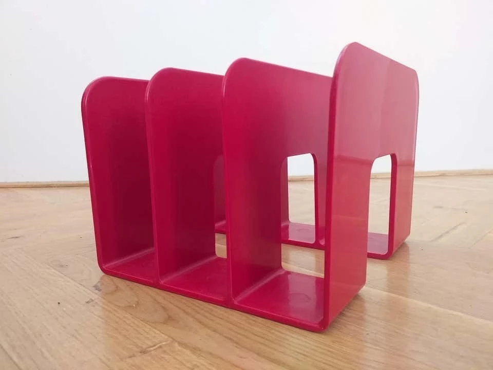 Mid Century Vinyl Rack Design Sven Eric Juhlin For Gustavsberg, Sweden, 1970s. 6 Mid Century Vinyl Rack Design Sven Eric Juhlin For Gustavsberg, Sweden, 1970s. - Image 6