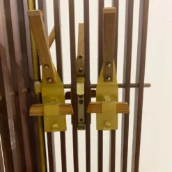 Unknown Mid Century Wood And Travertine Feet Swivel Slatted Modulable Coat Rack, Italy -Storage Furniture Sales 2024 mid century wood and travertine feet swivel slatted modulable coat rack italy sku37922430 0 5