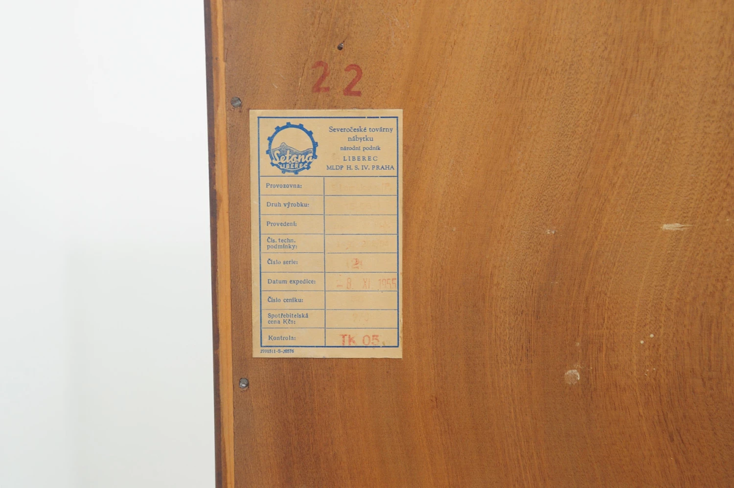 Midcentury Bookcase By Setona, 1950´S, Czechoslovakia 17 Midcentury Bookcase By Setona, 1950´S, Czechoslovakia - Image 17