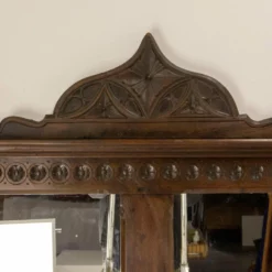 Unknown Midcentury Coat Rack Hat Oak Stand Gothic Style With Mirrors Mid 19th Century -Storage Furniture Sales 2024 midcentury coat rack hat oak stand gothic style with mirrors mid 19th century 0 6 scaled