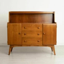 Midcentury Walnut Highboard C.1960s