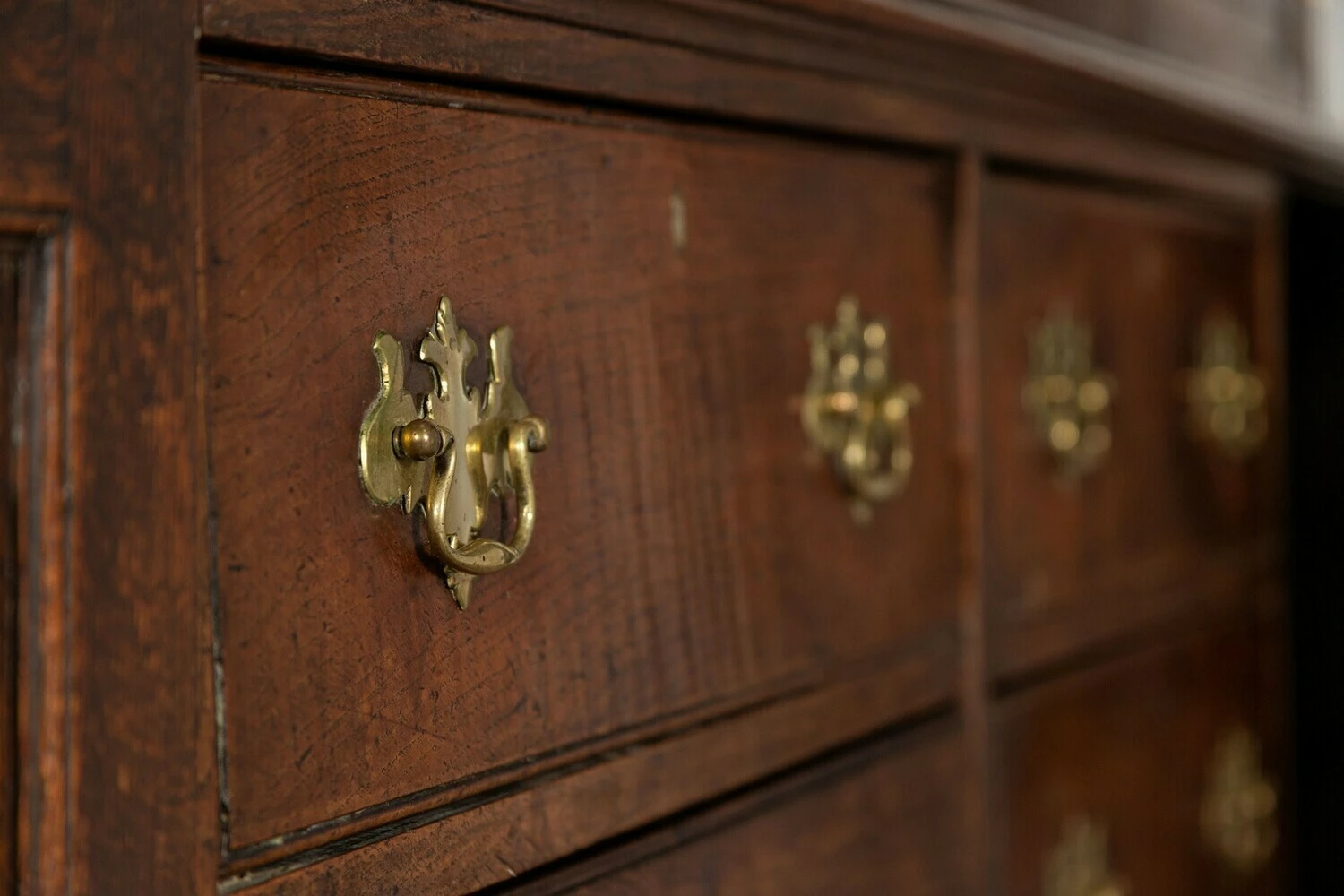 Unknown Monumental George III Oak Housekeeper's Cupboard 12 Unknown Monumental George III Oak Housekeeper's Cupboard - Image 12