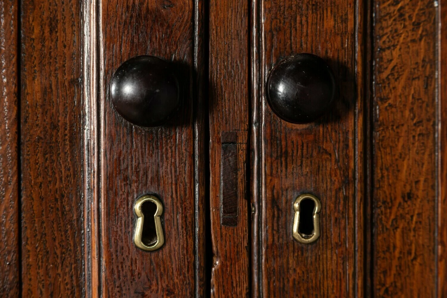 Unknown Monumental George III Oak Housekeeper's Cupboard 7 Unknown Monumental George III Oak Housekeeper's Cupboard - Image 7