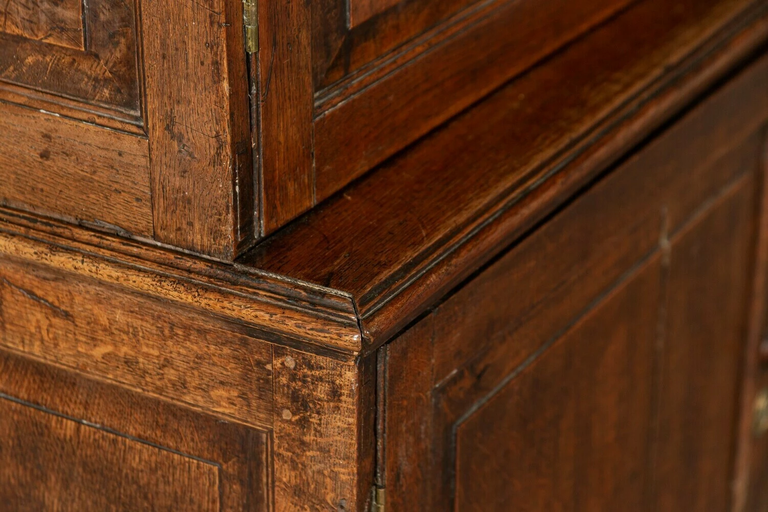 Unknown Monumental George III Oak Housekeeper's Cupboard 8 Unknown Monumental George III Oak Housekeeper's Cupboard - Image 8