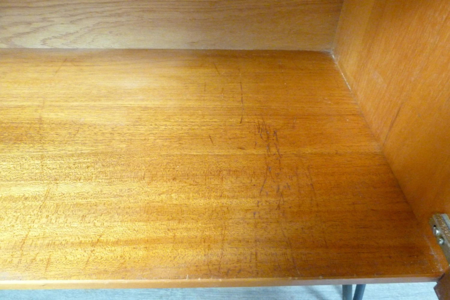 Nathan Teak Cupboard Tv Stand On Hairpin Legs 9 Nathan Teak Cupboard Tv Stand On Hairpin Legs - Image 9