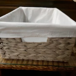 Natural Grey Rafia Rectangular Medium Basket With White Linen Liner & Handles 12 Natural Grey Rafia Rectangular Medium Basket With White Linen Liner & Handles -Storage Furniture Sales 2024 natural grey rafia rectangular medium basket with white linen liner handles sku82990577 0 2