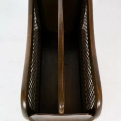 Unknown Newspaper Holder, Polished Wood, French Wickerwork, 1940. -Storage Furniture Sales 2024 newspaper holder polished wood french wickerwork 1940 sku48367758 0 3