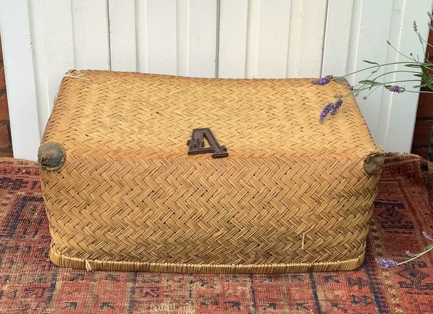 Unknown No4 Japanese Clamshell Basket, 1940s 4 Unknown No4 Japanese Clamshell Basket, 1940s - Image 4