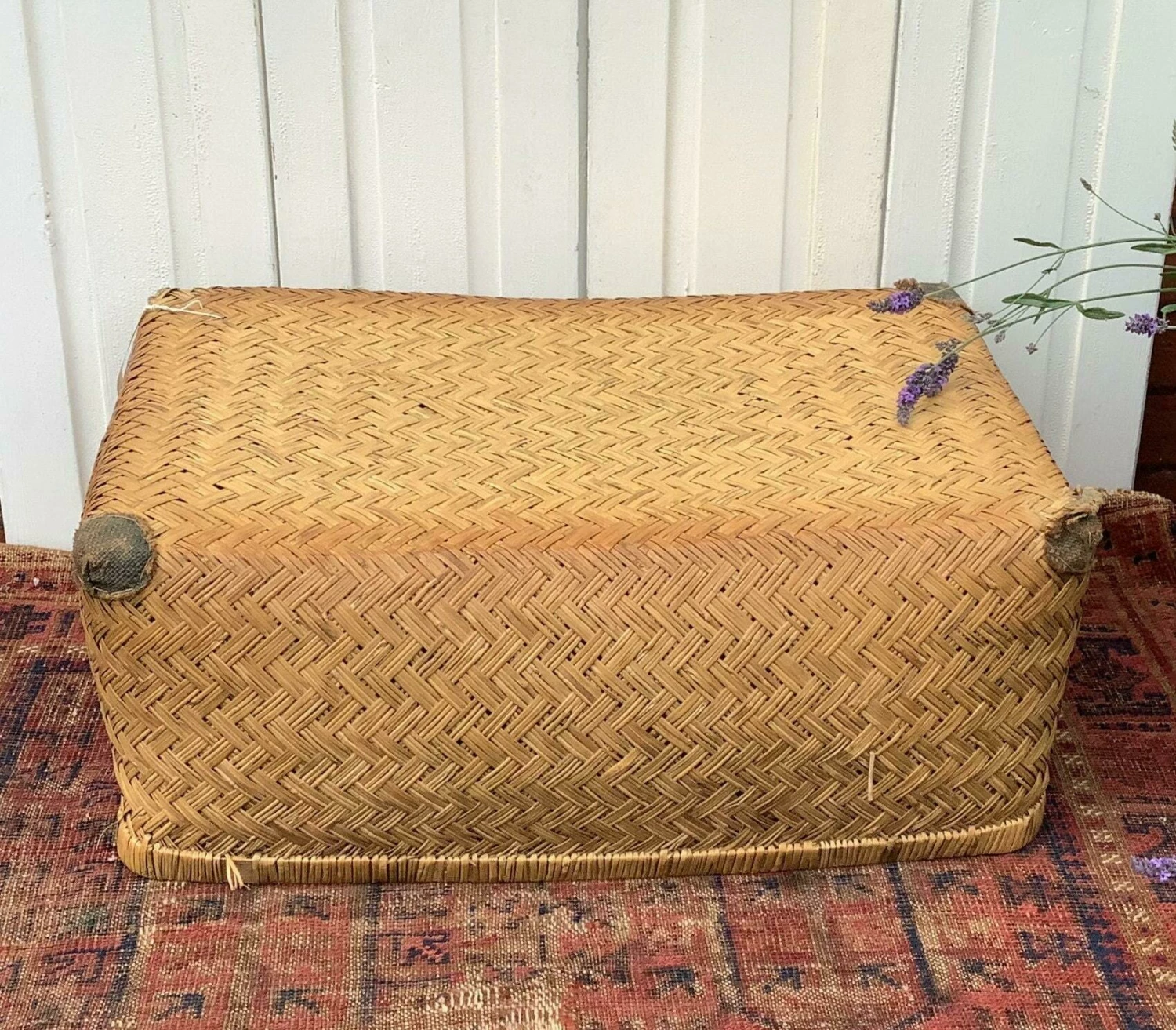 Unknown No4 Japanese Clamshell Basket, 1940s 1 Unknown No4 Japanese Clamshell Basket, 1940s