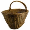 Old Hand Woven Wicker Basket