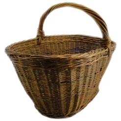 Old Hand Woven Wicker Basket