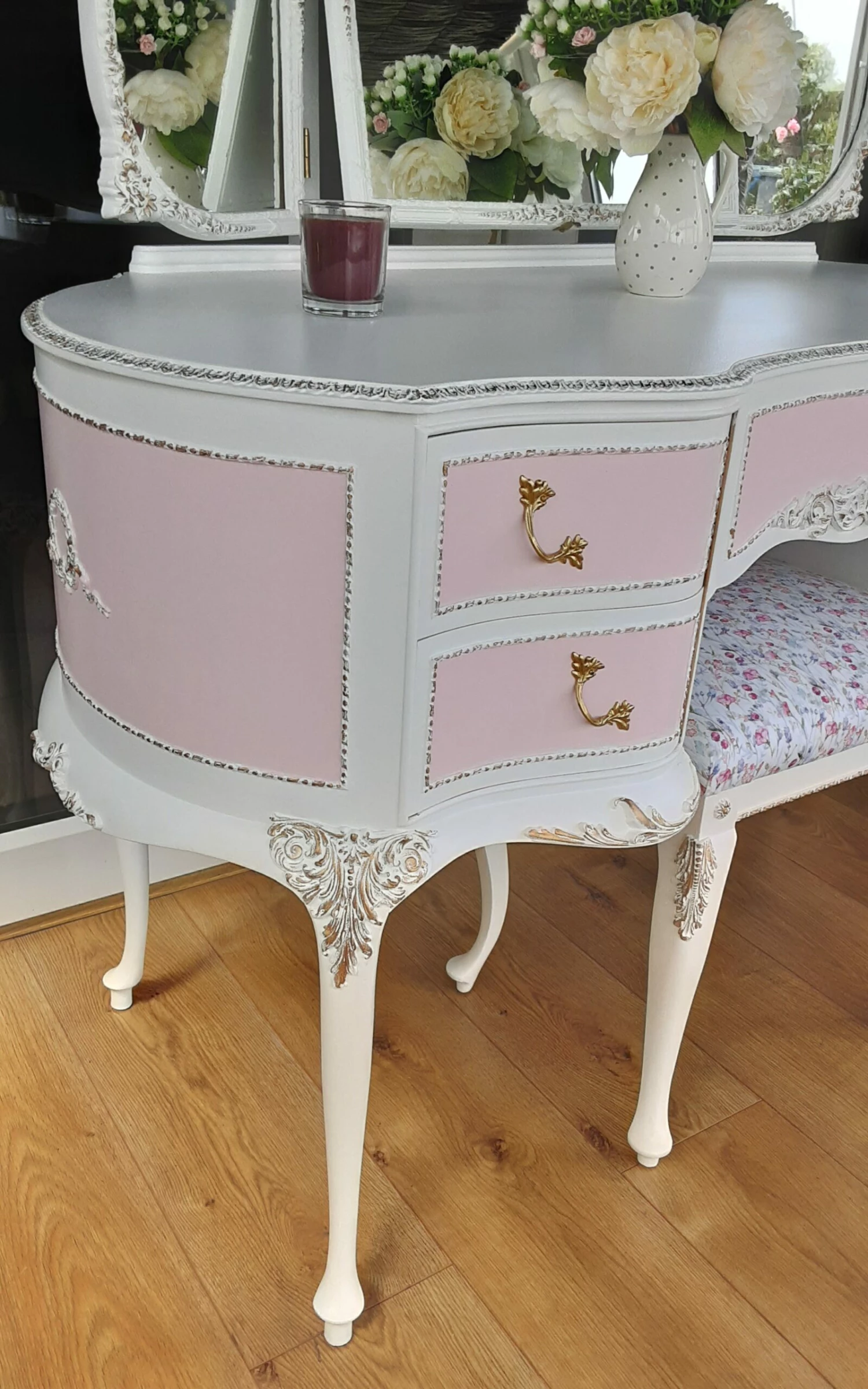 Olympus Louis Style Dressing Table Set. 6 Olympus Louis Style Dressing Table Set. - Image 6