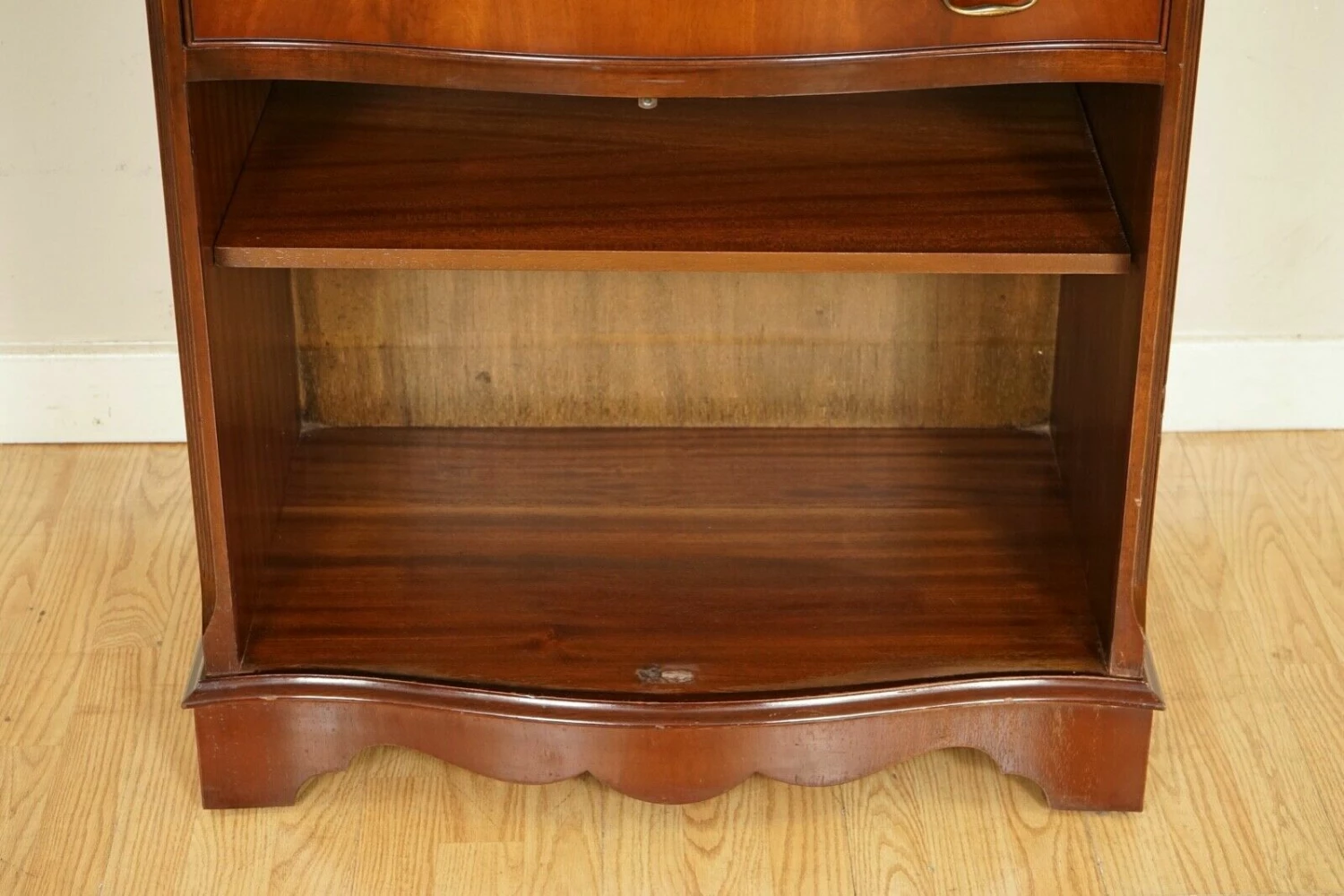 Open Bookcase Cabinet With Shelves Serving Tray And Drawer 9 Open Bookcase Cabinet With Shelves Serving Tray And Drawer - Image 9