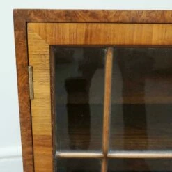 Original Small Proportioned Art Deco Figured And Burr Walnut Bookcase -Storage Furniture Sales 2024 original small proportioned art deco figured and burr walnut bookcase sku25094483 0 1