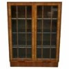 Original Small Proportioned Art Deco Figured And Burr Walnut Bookcase