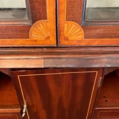 Outstanding Quality Antique Mahogany Inlaid Bureau Bookcase -Storage Furniture Sales 2024 outstanding quality antique mahogany inlaid bureau bookcase sku12355582 0 10