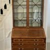 Outstanding Quality Antique Mahogany Inlaid Bureau Bookcase