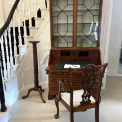 Outstanding Quality Antique Mahogany Inlaid Bureau Bookcase -Storage Furniture Sales 2024 outstanding quality antique mahogany inlaid bureau bookcase sku12355582 0 12