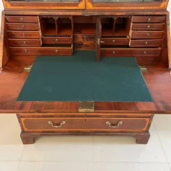 Outstanding Quality Antique Mahogany Inlaid Bureau Bookcase -Storage Furniture Sales 2024 outstanding quality antique mahogany inlaid bureau bookcase sku12355582 0 4
