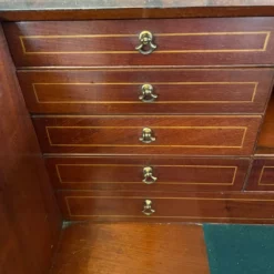 Outstanding Quality Antique Mahogany Inlaid Bureau Bookcase -Storage Furniture Sales 2024 outstanding quality antique mahogany inlaid bureau bookcase sku12355582 0 5