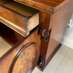 Unknown Outstanding Quality Antique Victorian Figured Mahogany Glazed Cupboard Bookcase -Storage Furniture Sales 2024 outstanding quality antique victorian figured mahogany glazed cupboard bookcase sku26455195 0 17