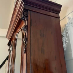 Unknown Outstanding Quality Antique Victorian Figured Mahogany Glazed Cupboard Bookcase -Storage Furniture Sales 2024 outstanding quality antique victorian figured mahogany glazed cupboard bookcase sku26455195 0 7