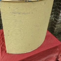 Unknown Painted Lloyd Loom Style Yellow Painted Corner Linen Basket. -Storage Furniture Sales 2024 painted lloyd loom style yellow painted corner linen basket sku42187096 0 5 scaled