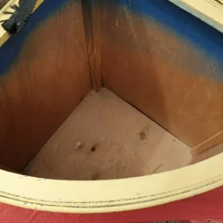 Unknown Painted Lloyd Loom Style Yellow Painted Corner Linen Basket. -Storage Furniture Sales 2024 painted lloyd loom style yellow painted corner linen basket sku42187096 0 7 scaled