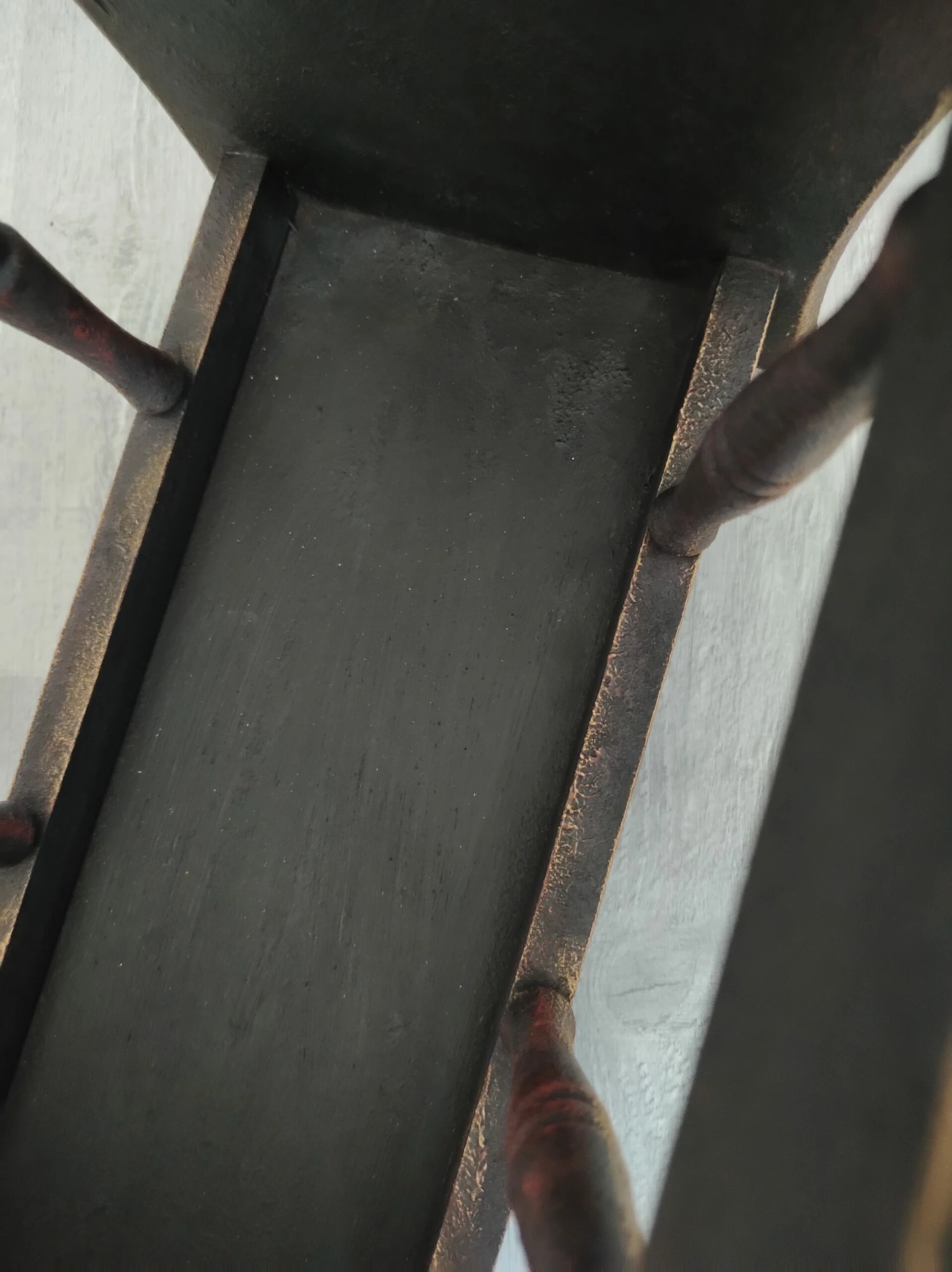 Painted Magazine Basket Magazine Holder 8 Painted Magazine Basket Magazine Holder - Image 8