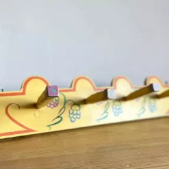 Unknown Painted Pine Coat Rack Hooks, Bloomsbury Style 15 Unknown Painted Pine Coat Rack Hooks, Bloomsbury Style -Storage Furniture Sales 2024 painted pine coat rack hooks sku30218038 0 6