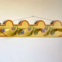 Unknown Painted Pine Coat Rack Hooks, Bloomsbury Style 17 Unknown Painted Pine Coat Rack Hooks, Bloomsbury Style -Storage Furniture Sales 2024 painted pine coat rack hooks sku30218038 0 8