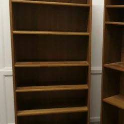 Unknown Pair Of 1980s Vintage Tall Open Book Cases In Teak Finish 3 Unknown Pair Of 1980s Vintage Tall Open Book Cases In Teak Finish -Storage Furniture Sales 2024 pair of 1980s vintage tall open book cases in teak finish sku25773242 0 1