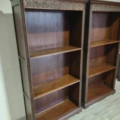 Unknown Pair Of Oak Library Bookcases, 1800s -Storage Furniture Sales 2024 pair of oak library bookcases 1800s sku86037373 0 1