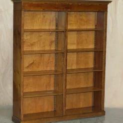 Unknown Pair Of Sheraton Revival Satinwood, Burr Walnut & Yew Wood Library Bookcases -Storage Furniture Sales 2024 pair of sheraton revival satinwood burr walnut yew wood library bookcases sku81009079 0 1
