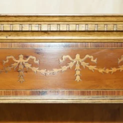 Unknown Pair Of Sheraton Revival Satinwood, Burr Walnut & Yew Wood Library Bookcases -Storage Furniture Sales 2024 pair of sheraton revival satinwood burr walnut yew wood library bookcases sku81009079 0 6