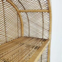 Peacock Style Bamboo Shelving Unit, Vintage Tiki Boho Rattan Shelves Bookcase, Mid Century Modern 15 Peacock Style Bamboo Shelving Unit, Vintage Tiki Boho Rattan Shelves Bookcase, Mid Century Modern -Storage Furniture Sales 2024 peacock style bamboo shelving unit vintage tiki boho rattan shelves bookcase mid century modern sku59992628 0 6