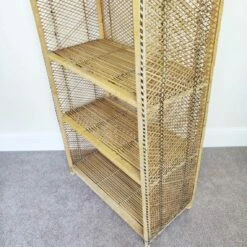 Peacock Style Bamboo Shelving Unit, Vintage Tiki Boho Rattan Shelves Bookcase, Mid Century Modern 17 Peacock Style Bamboo Shelving Unit, Vintage Tiki Boho Rattan Shelves Bookcase, Mid Century Modern -Storage Furniture Sales 2024 peacock style bamboo shelving unit vintage tiki boho rattan shelves bookcase mid century modern sku59992628 0 8