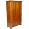 Period Biedermeier Antique Elegant Cupboard Wardrobe Solid Fir Polished To Wax