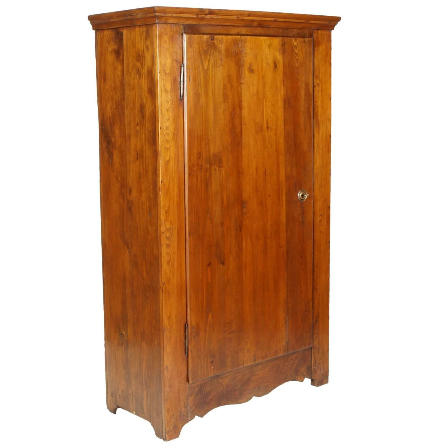 Period Biedermeier Antique Elegant Cupboard Wardrobe Solid Fir Polished To Wax 1 Period Biedermeier Antique Elegant Cupboard Wardrobe Solid Fir Polished To Wax