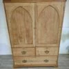 Unknown Pine Hall Cupboard, Early 20th Century