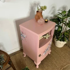 Unknown Pink Vintage Boho Small Side Cupboard -Storage Furniture Sales 2024 pink vintage boho small side cupboard sku34355678 0 1 scaled