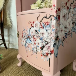 Unknown Pink Vintage Boho Small Side Cupboard -Storage Furniture Sales 2024 pink vintage boho small side cupboard sku34355678 0 2 scaled