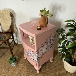 Unknown Pink Vintage Boho Small Side Cupboard -Storage Furniture Sales 2024 pink vintage boho small side cupboard sku34355678 0 3 scaled