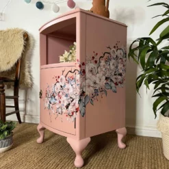Unknown Pink Vintage Boho Small Side Cupboard -Storage Furniture Sales 2024 pink vintage boho small side cupboard sku34355678 0 4 scaled