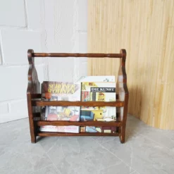 Wooden Magazine Rack -Storage Furniture Sales 2024 primitive magazine rack made of solid wood sku68890653 0 5 scaled