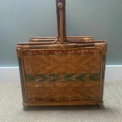 Rare Early 20th Century Rattan/Cane/Wicker Newspaper Rack/Wood Storage 11 Rare Early 20th Century Rattan/Cane/Wicker Newspaper Rack/Wood Storage -Storage Furniture Sales 2024 rare early 20th century rattan cane wicker newspaper rack wood storage sku14145259 0 1