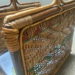 Rare Early 20th Century Rattan/Cane/Wicker Newspaper Rack/Wood Storage 14 Rare Early 20th Century Rattan/Cane/Wicker Newspaper Rack/Wood Storage -Storage Furniture Sales 2024 rare early 20th century rattan cane wicker newspaper rack wood storage sku14145259 0 4